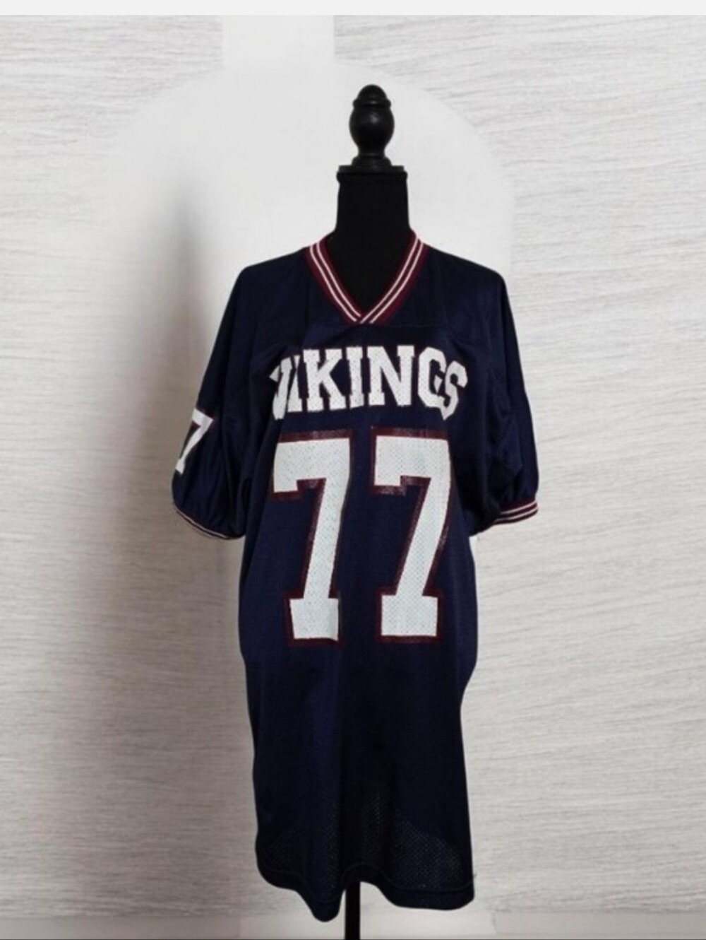 Vikings Navy Number 77  Jersey Dress